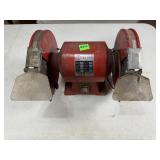 SM 8 Inch Electric Bench Grinder Red