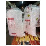 Uline White Packing Peanuts 20 Cu Ft Bags Pair