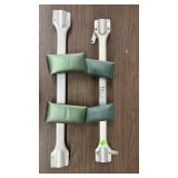 Vintage Grumman Aluminum Canoe Portage Yokes Pair