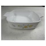 Corning Ware Floral Bouquet Casserole Dish
