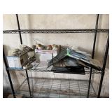 Vanity Light Metal Brackets Spray Paint Shelf Lot