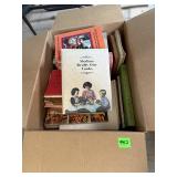 Vintage Cookbooks & Recipe Book Box Lot