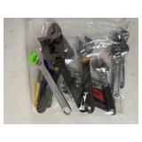 Lot of Assorted Used Hand Tools and Adjustable Wre