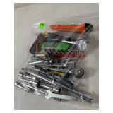 Sockets Ratchets and Utility Knife Lot