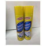PowerHouse Lemon Furniture Polish Spray Can Lot