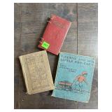 Antique Childrens & Textbook Small Book Lot