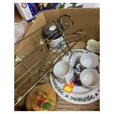 Disney Mickey Mouse Christmas Tea Set and Box Lot