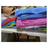 Assorted Terry and Cleaning Towels Lot