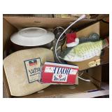 Big Mouth Billy Bass and Household Box Lot