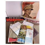 Eisenhower Sign, Collierï¿½s & Paper Ephemera