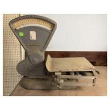 Toledo Industrial Metal Fan Scale 20 Lb Capacity