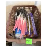 Sparkler Boxes & Hanging Pink Glow Sticks Basket L
