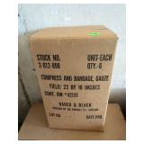 Bauer & Black Dec 1952 USGI 22x18 Bandage Box