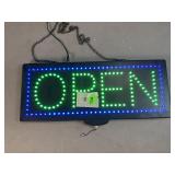 Electronic LED Open Sign Commercial Hanging Board