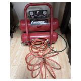 Powermate Portable Twin Tank Air Compressor