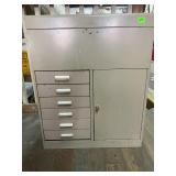 Metal Storage Cabinet With Drawers