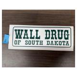 Wall Drug of South Dakota Plastic Souvenir Sign