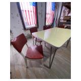 Vintage Mid Century Formica Dinette Table & Chairs