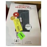 Sunbeam King Size Heating Pads Boxed Lot
