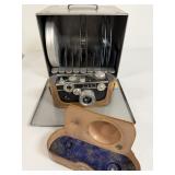 Argus C3 35mm Camera with Film Reels and Case