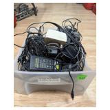 Bulk AC DC Power Adapter Cable Utility Lot