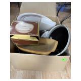 Luminarc Antique Serving Set and Kitchenware Lot