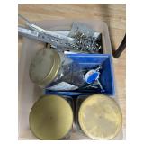 Assorted Nuts Bolts Nails and Hardware Organizer L