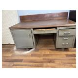 Shaw Walker Metal Tanker Office Desk