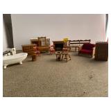 House of Miniatures Dollhouse Furniture Lot