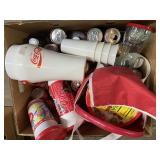 Coca-Cola Vintage Memorabilia and Can Box Lot