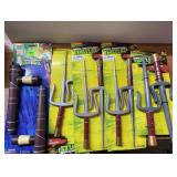 TMNT Raphael Sai and Tonfa Toy Weapons Lot