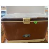 Vintage Thermos Brand Metal Ice Chest Cooler