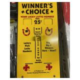 Winner's Choice 25Cent Lucky Lotto Vending Machine