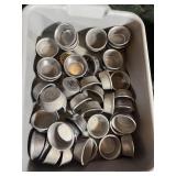 48 Bon Chef Cast Aluminum 2 Oz Ramekins