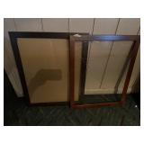 Lot of 2 Empty Picture Frames
