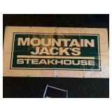 Mountain Jack's Steakhouse Vinyl Banner
