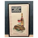2007 Mountain Jacks Dinner Menu