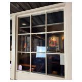 Interior Divided Glass Window Panel 42' x 34'