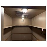U-Shaped Closet Shelving & Garment Rack System
