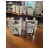 25 Cast Aluminum Butter Warmer Stands
