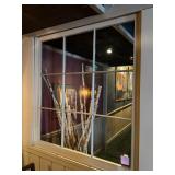 Interior Divided Glass Window Panel 55' x 51.5'