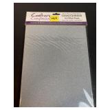 Glitter Ritz Light Blue Glitter Card