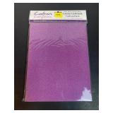 Glitter Ritz Purple Mirror Card