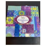 Blue & Green Geometric Scrapbook Paper