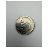 1972 Eisenhower Dollar Misaligned Die Strike Error