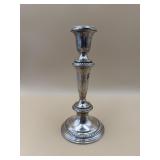 Empire Weighted Sterling Silver Candlestick 19oz