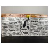 Fiskars Clear Stamp Sets
