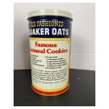 Quaker Oats Limited Edition Cookie Recipe Tin