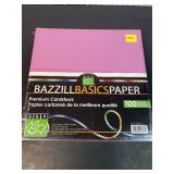Pink Textured Cardstock Stack
