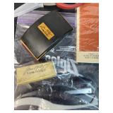 Clear Bin with Craft Accessories